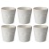Costa Nova Gres Krus 21 cl 6 Stk Hvid
