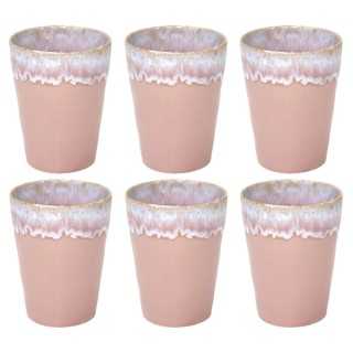 Costa Nova Gres Krus 6 stk 0,38L Rosa