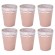 Costa Nova Gres Krus 38 cl 6 Stk Rosa