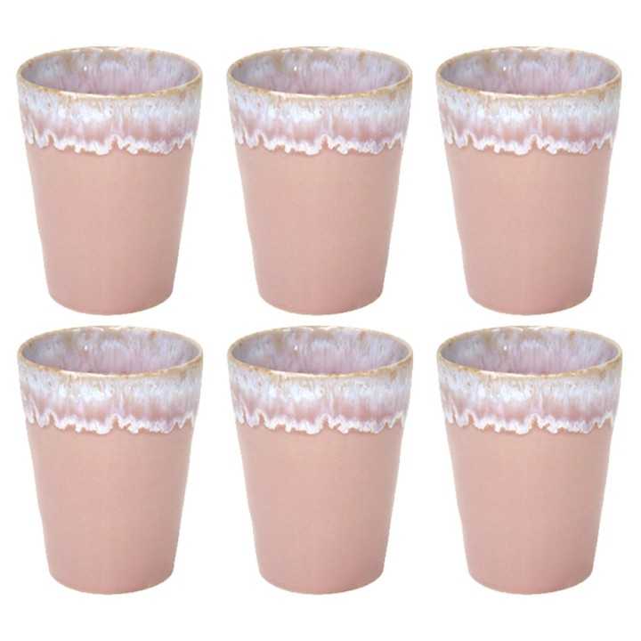 Costa Nova Gres Krus 6 stk 0,38L Rosa