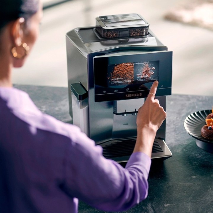 Siemens TQ905R03 EQ900 s500 Espressomaskine Inkl. 6x400g Rigtig Kaffe Organic