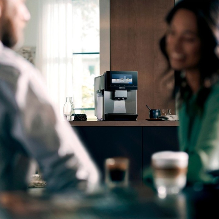 Siemens TQ905R03 EQ900 s500 Espressomaskine Inkl. 6x400g Rigtig Kaffe Organic