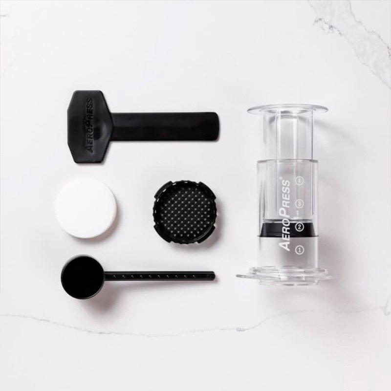 AeroPress Clear Rejsebrygger