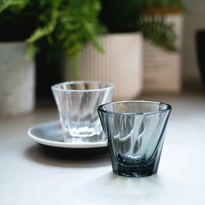 Loveramics Twisted Espresso Glas 7 cl 1 Stk Grøn