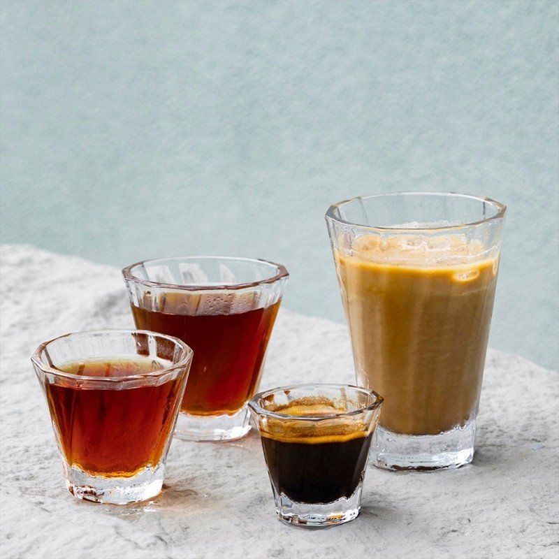 Loveramics Twisted Latte Glas 36 cl 1 Stk Grøn