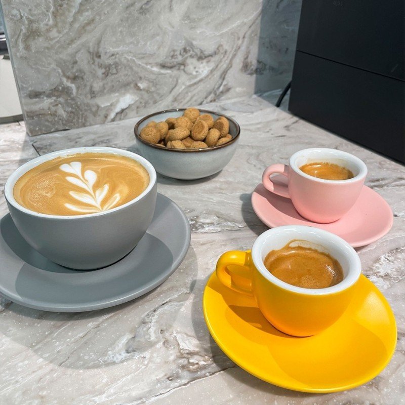 Club House Tulipano Cappuccino m. Underkop Mat Grå 26 cl 1 Stk