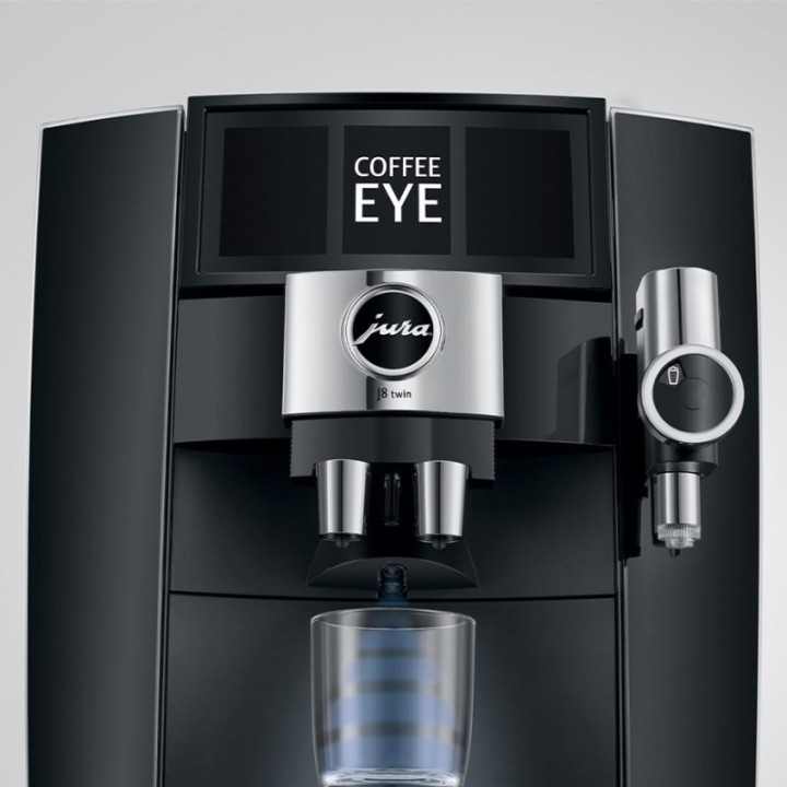 Jura J8 Twin (EA) Diamond Black Espressomaskine Inkl. Startpakke
