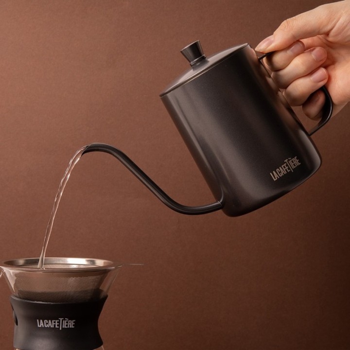 La Cafetière Gooseneck Kedel 0,6 L Sort