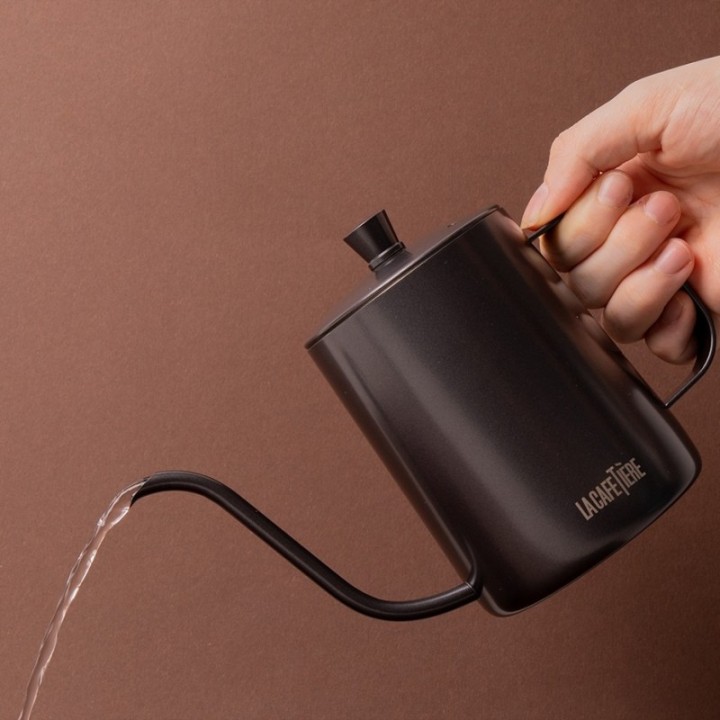 La Cafetière Gooseneck Kedel 0,6 L Sort