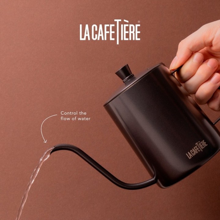 La Cafetière Gooseneck Kedel 0,6 L Sort