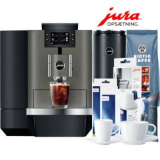 Jura X10 (EA) Dark Inox Espressomaskine - Erhvervspakke