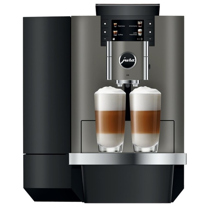 Jura X10 (EA) Dark Inox Espressomaskine - Erhvervspakke