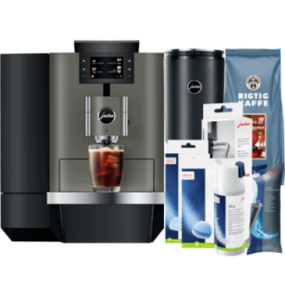 Jura X10 (EA) Dark Inox Espressomaskine - Erhvervspakke