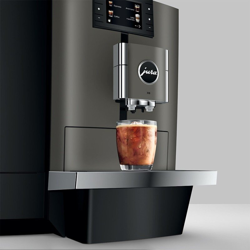 Jura X10 (EA) Dark Inox Espressomaskine - Erhvervspakke