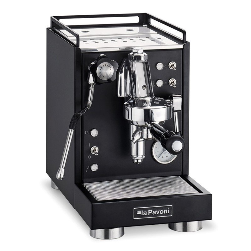La Pavoni Mini Cellini Sort Espressomaskine
