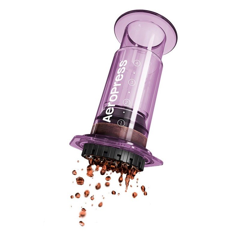 AeroPress Clear Lilla Rejsebrygger