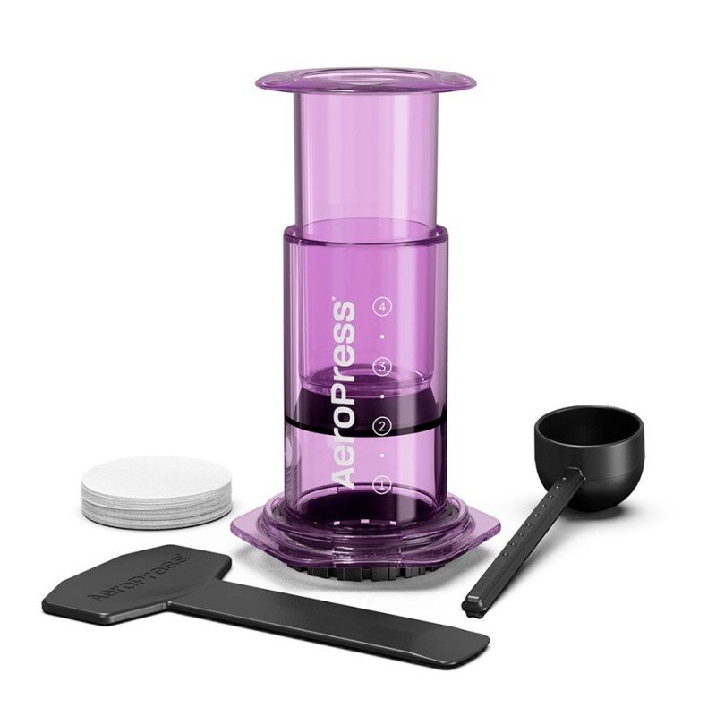 AeroPress Clear Lilla Rejsebrygger