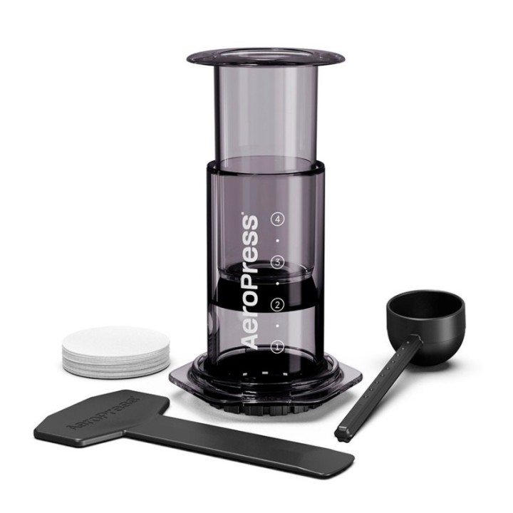 AeroPress Clear Sort Rejsebrygger