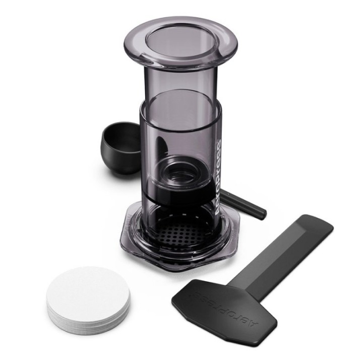 AeroPress Clear Sort Rejsebrygger