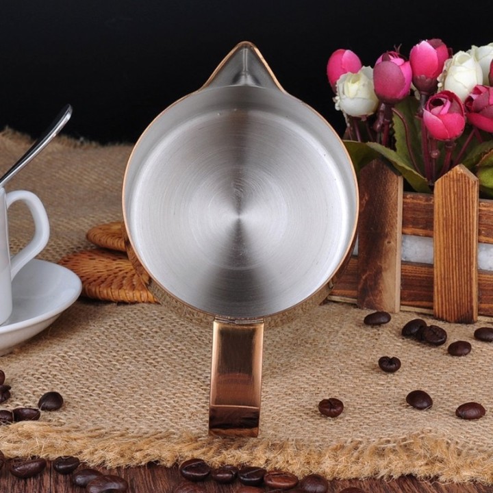 Barista Space Rosa Guld Mælkekande 0,6L