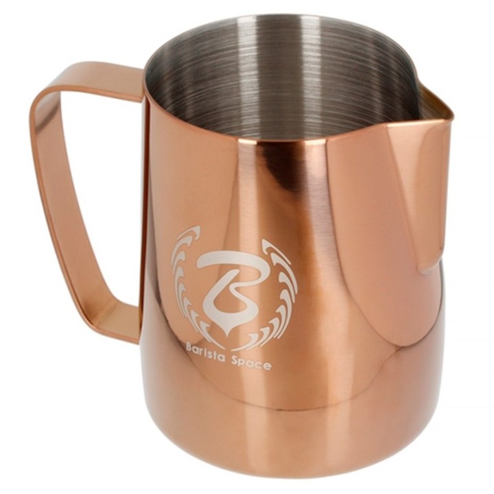 Barista Space Rosa Guld Mælkekande 0,6L