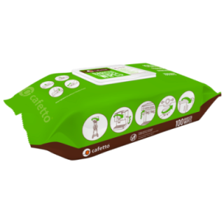 Cafetto Barista Wipes 100 stk