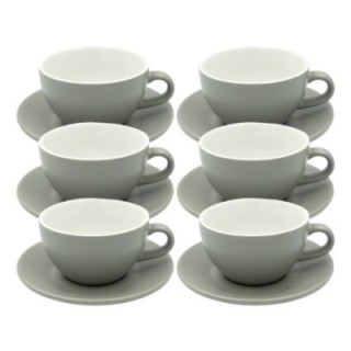 Club House Tulipano Latte m. Underkop Mat Grå 30 cl 6 Stk