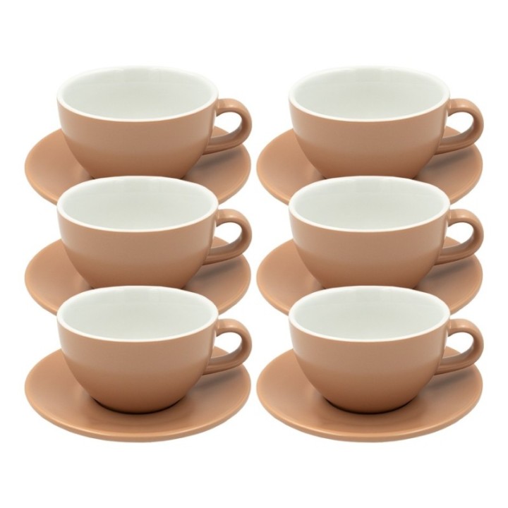 Club House Tulipano Latte m. Underkop Mat Beige 30 cl 6 Stk