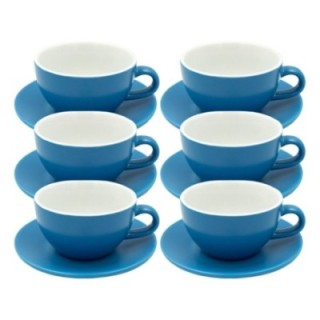 Club House Tulipano Latte m. Underkop Mat Blå 30 cl 6 Stk