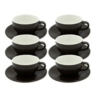 Club House Tulipano Cappuccino m. Underkop Mat Brun 26 cl 6 Stk