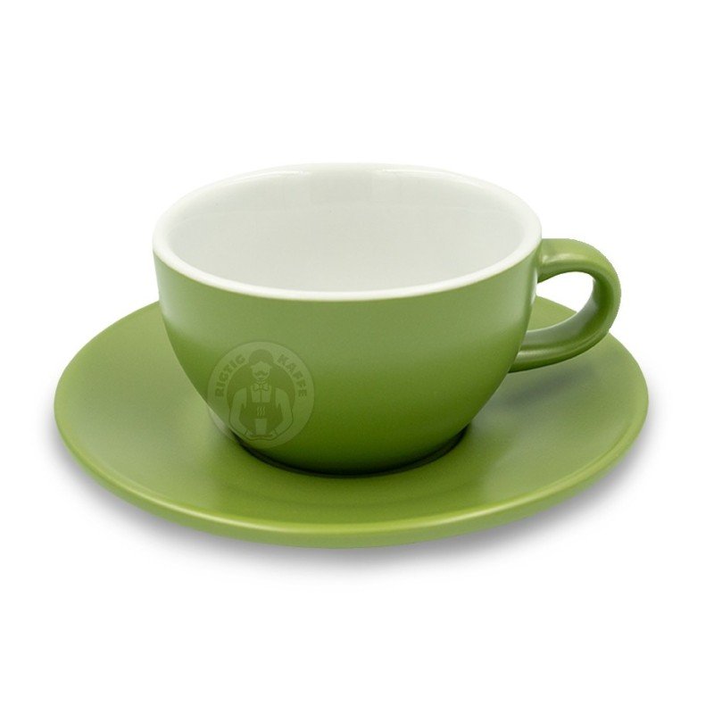 Club House Tulipano Cappuccino m. Underkop Mat Grøn 26 cl 6 Stk