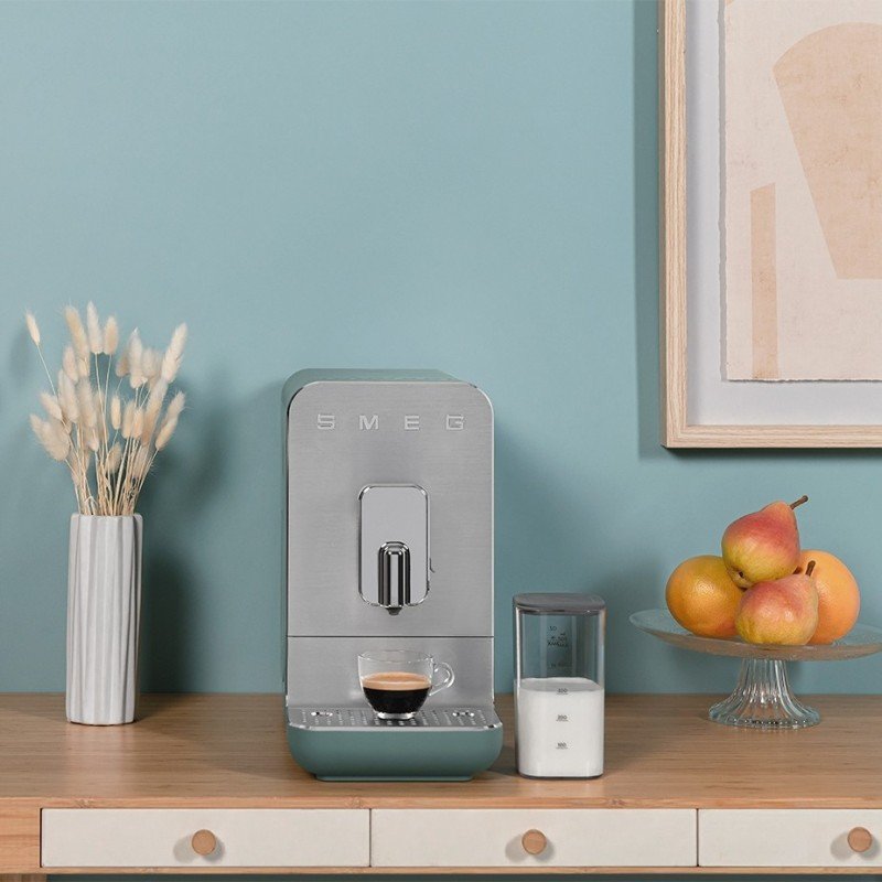 Smeg BCC13EGMEU Espressomaskine Grøn