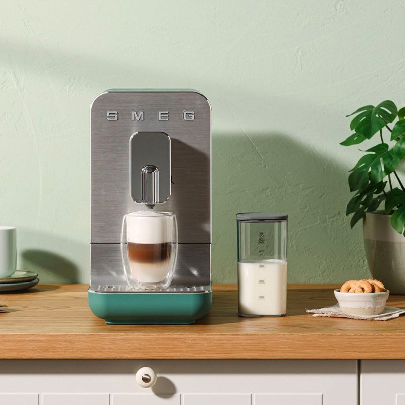 Smeg BCC13EGMEU Espressomaskine Grøn