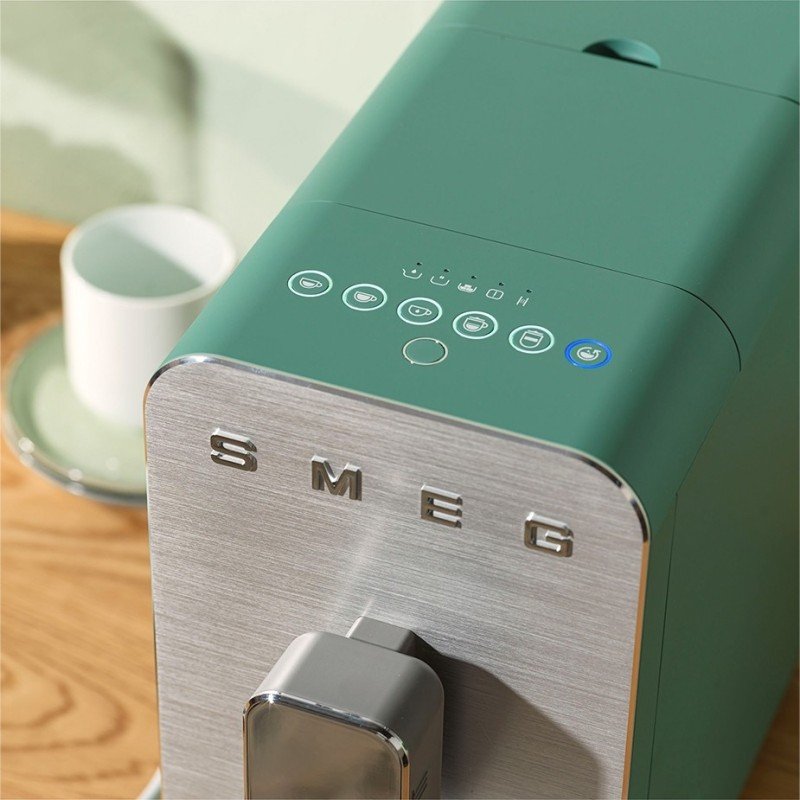 Smeg BCC13EGMEU Espressomaskine Grøn