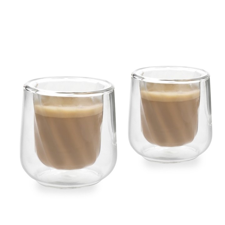La Cafetière Dobbeltvægget Cortado Glas 13,5 cl 2 Stk