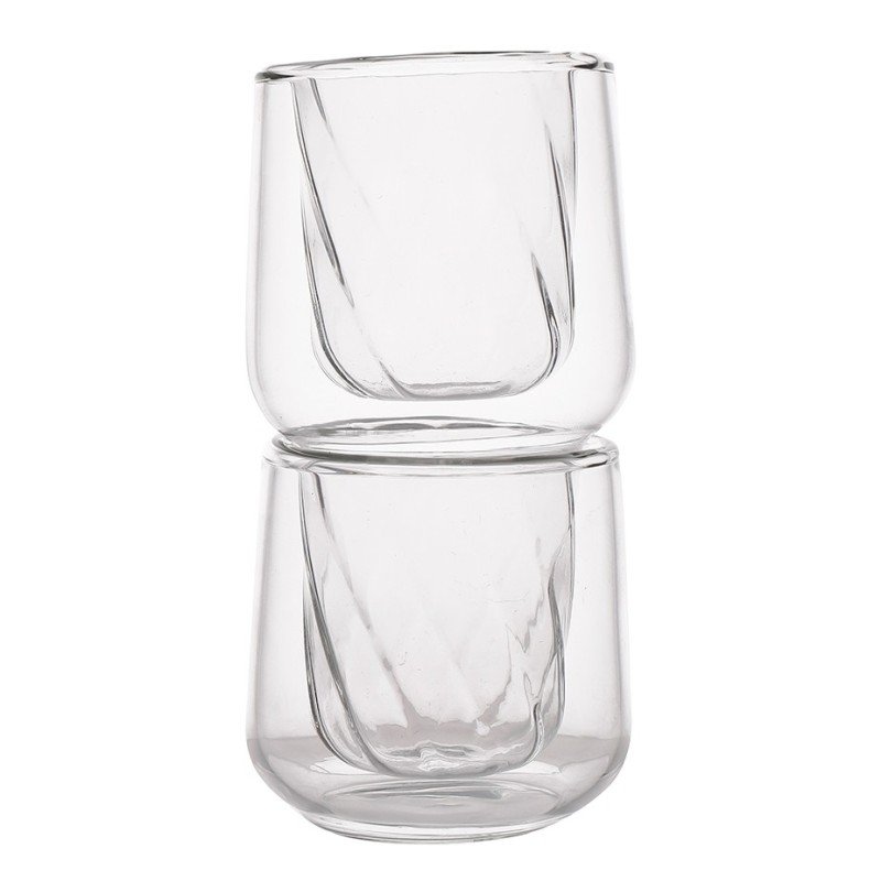 La Cafetière Dobbeltvægget Cortado Glas 13,5 cl 2 Stk
