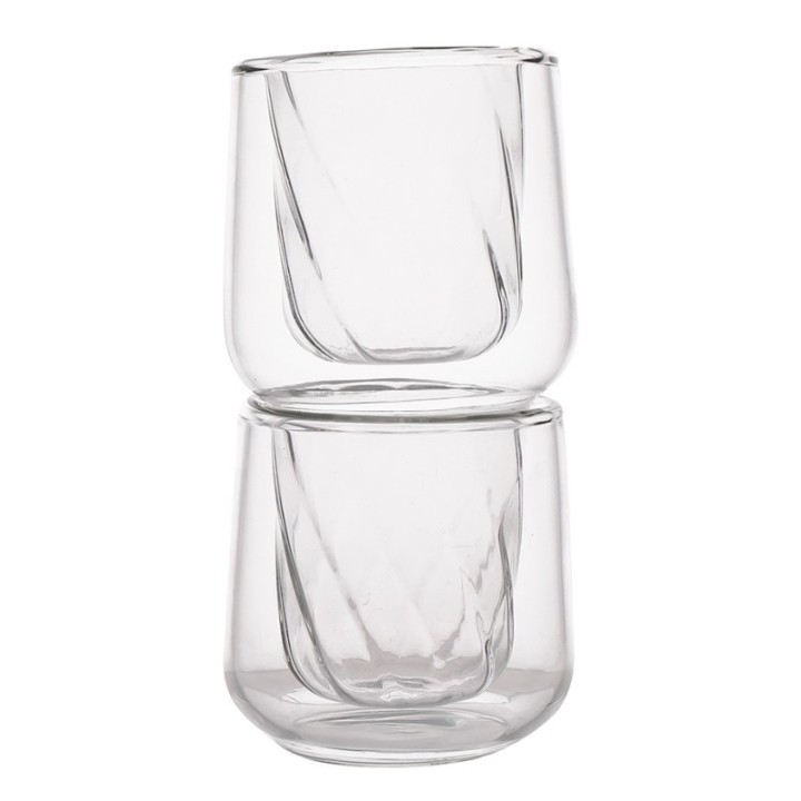 La Cafetière Dobbeltvægget Cortado Glas 13,5 cl 2 Stk