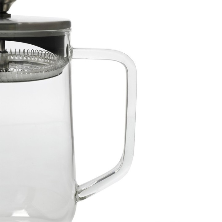 La Cafetière 4 Kop. Tebrygger Stål/Glas