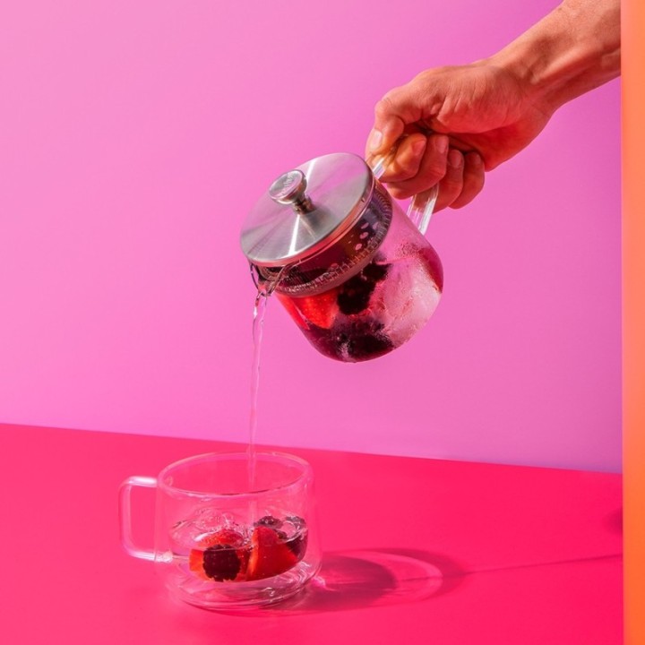 La Cafetière 2 Kop. Tebrygger Stål/Glas