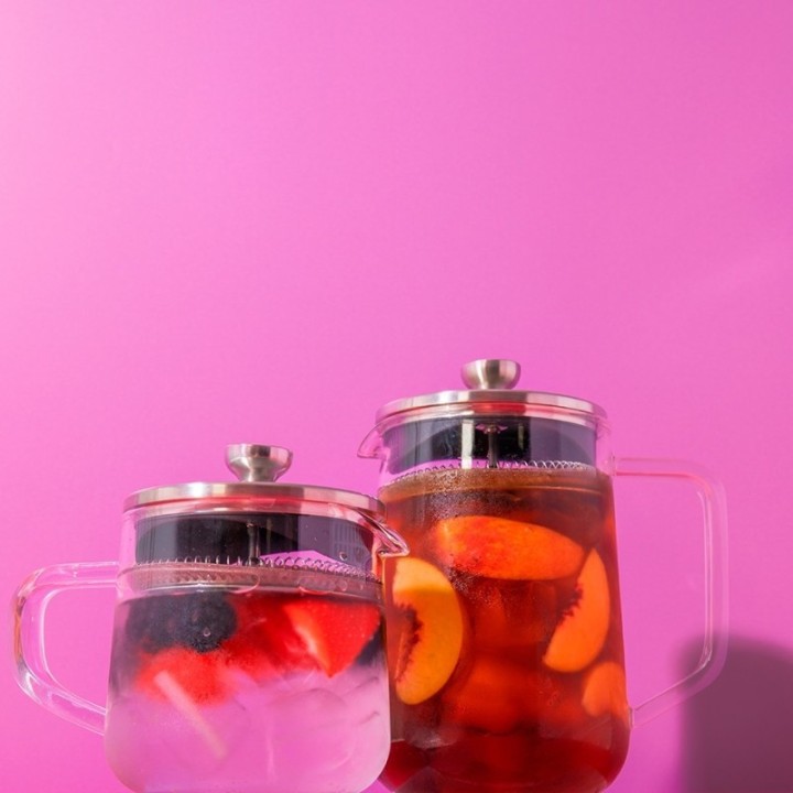 La Cafetière 2 Kop. Tebrygger Stål/Glas