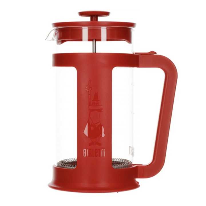 Bialetti Smart Stempelkande 1L Rød Bialetti Smart Stempelkande 1L Rød