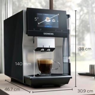 Siemens TP715R07 EQ700 Inox Silver Metallic Espressomaskine