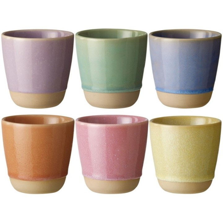 Aida RAW Colour Krus 30 cl 6 Stk Mix