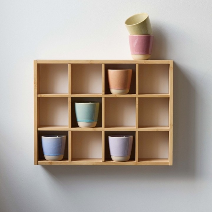 Aida RAW Colour Krus 30 cl 6 Stk Mix