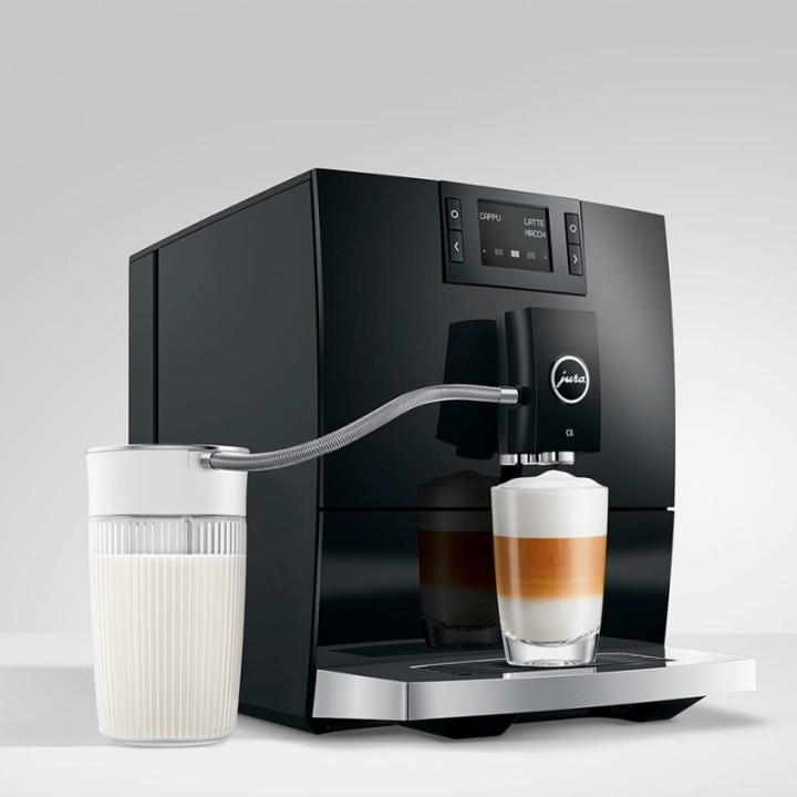 Jura C8 (EA) Piano Black Espressomaskine Inkl. Startpakke