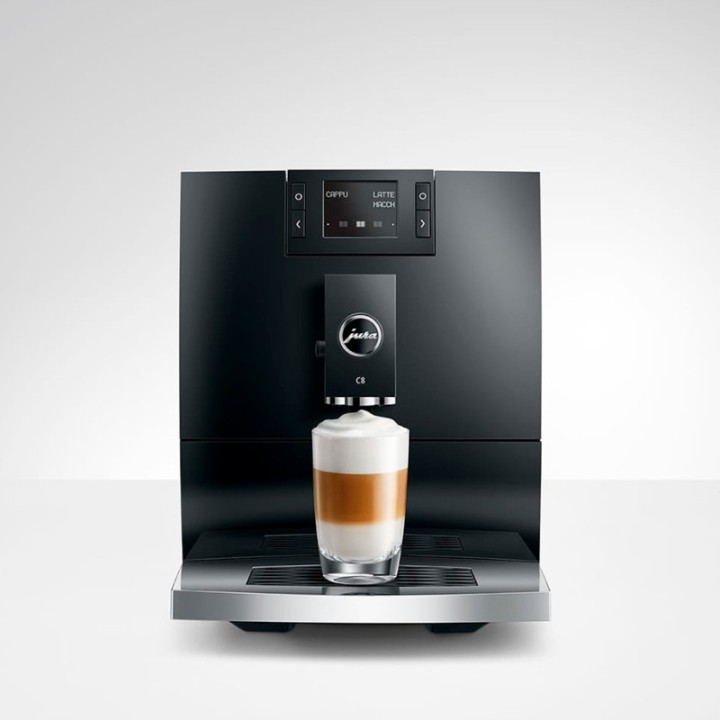 Jura C8 (EA) Piano Black Espressomaskine Inkl. Startpakke