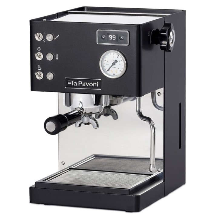La Pavoni Casa Bar PID Sort LPMCBN02EU Espressomaskine