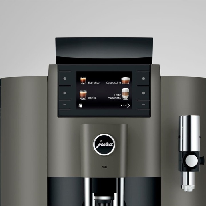 Jura W8 (EA) Dark Inox Espressomaskine Inkl. Startpakke