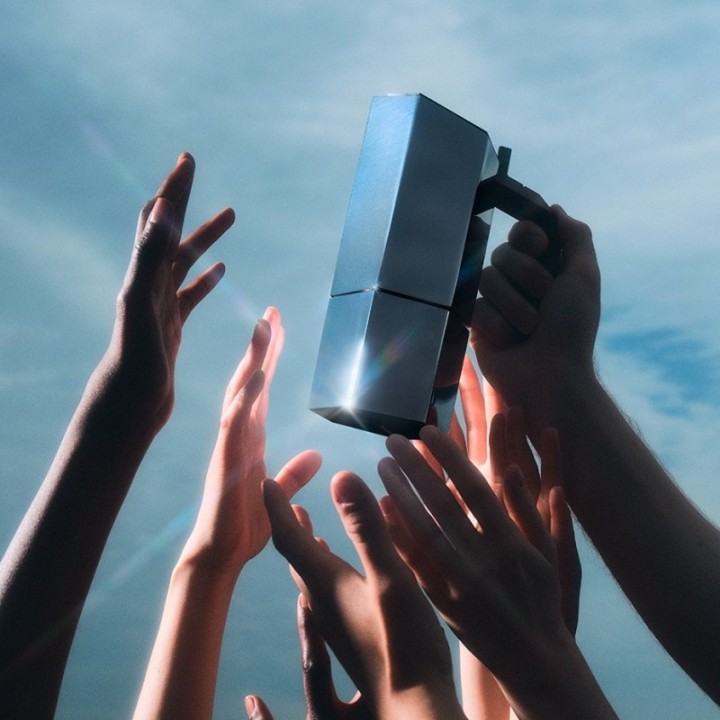 Alessi Menhir 3 Kop. Espressokande Stål