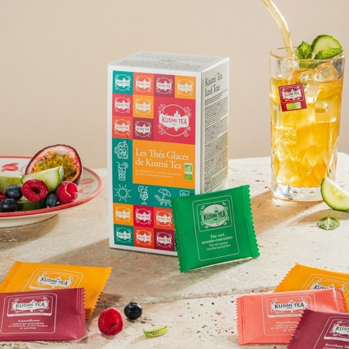 Kusmi Te Iced Teas - 24 Tebreve Økologisk